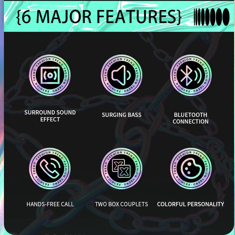 Sprise Loa bluetooth x1 Âm Thanh hifi Hình Vuông Nhiều Màu Sắc Trong Nhà Và Ngoài Trời