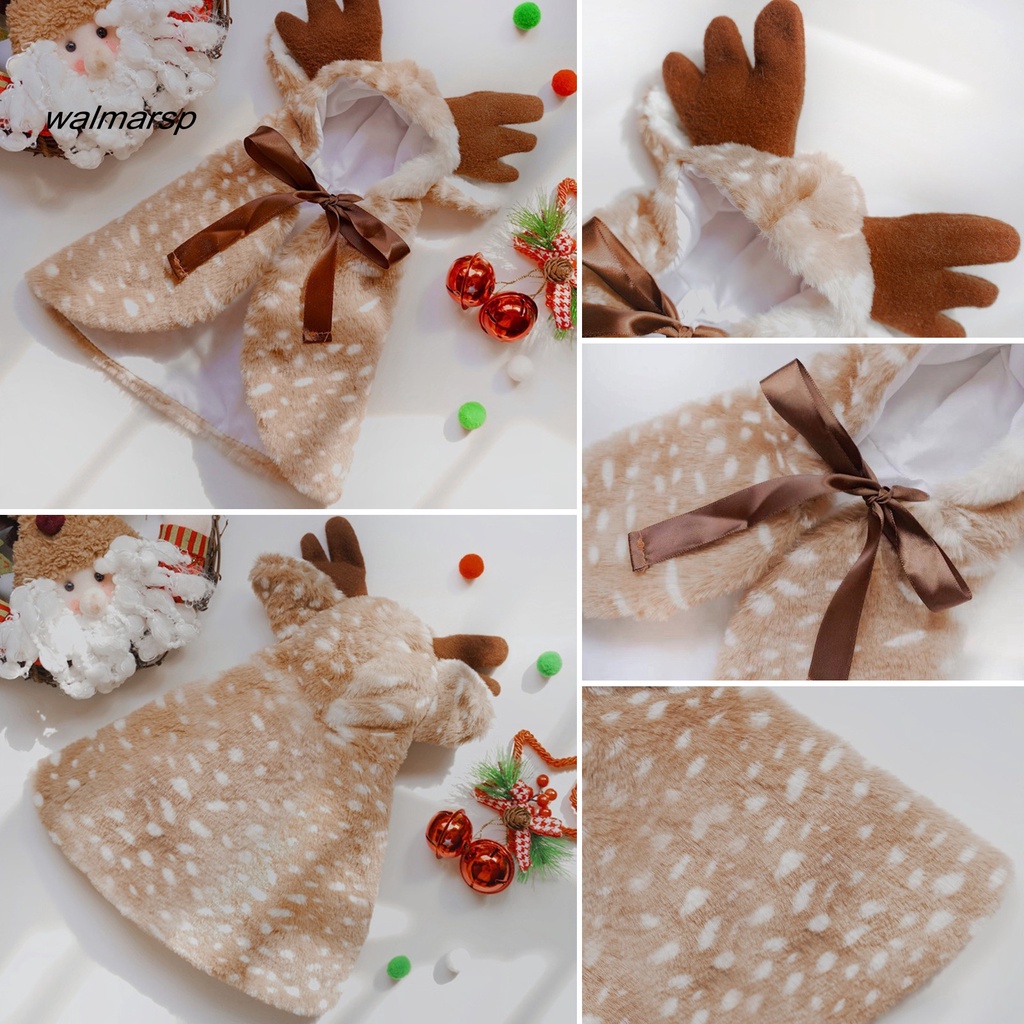 Áo Choàng Tuần Lộc Giáng Sinh Ấm Áp Mềm Mại Thoải Mái Trang Trí Lễ Hội / Giáng Sinh Cho Thú Cưng