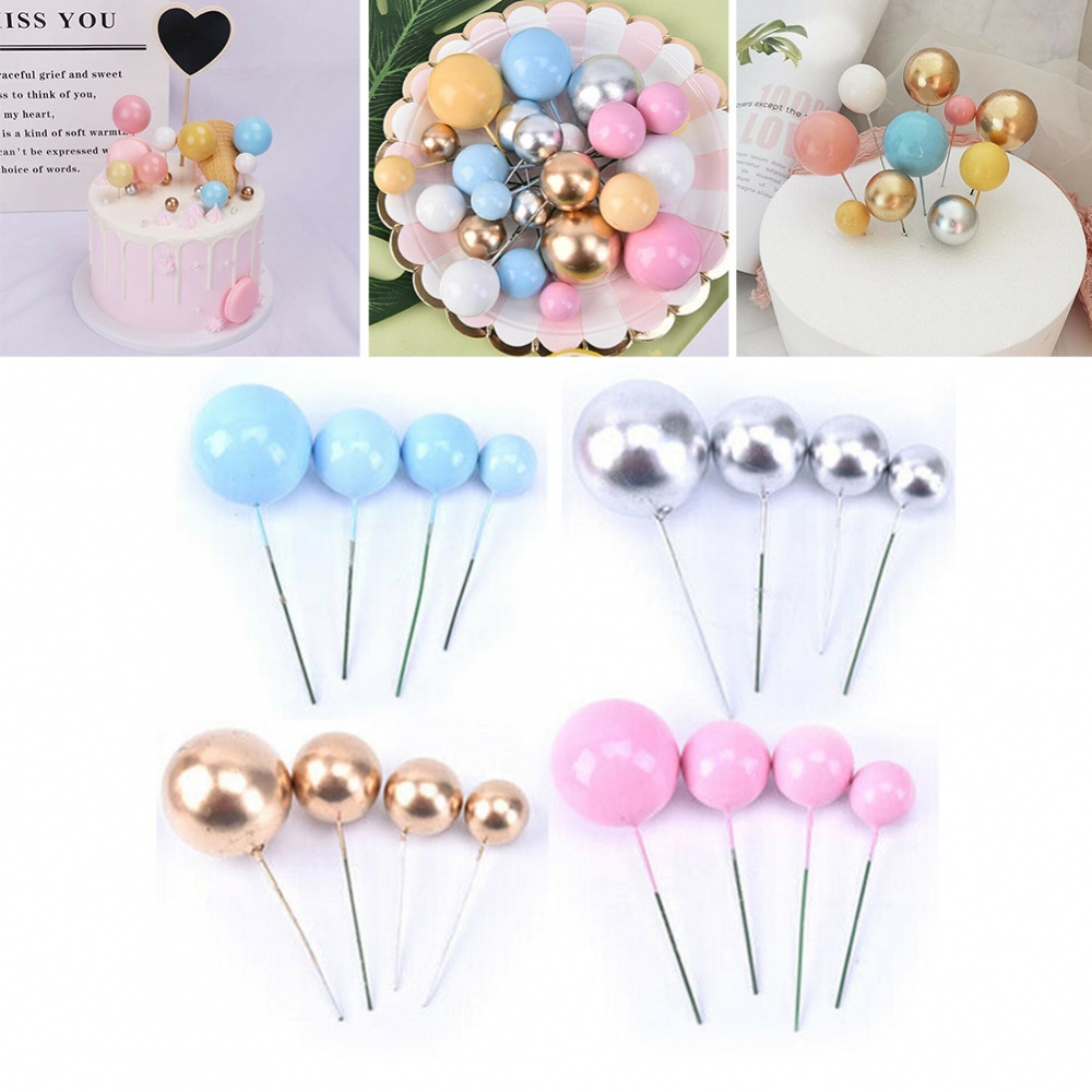 Cake Toppers Wedding Baby Shower Ball Cake Topper Ball Decor Christmas