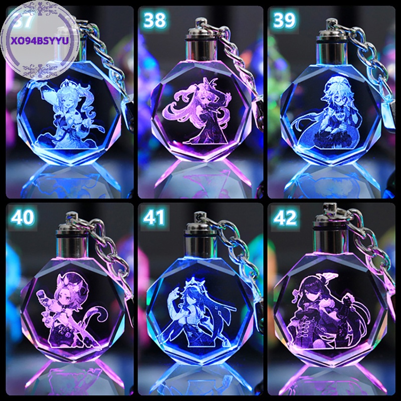 Móc Chìa Khóa Bằng acrylic Hình Nhân Vật anime Xo94Bsyu genshin