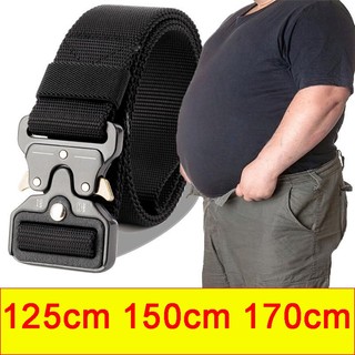 Thắt Lưng Chiến Thuật Dài 150cm 170cm Có Khóa Hình Con Rắn Mở Nhanh Trang Trí Đa Năng Cho Nam