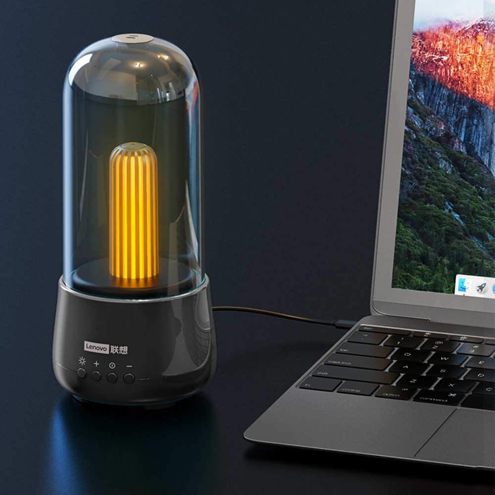 Loa bluetooth Không Dây lenovo l02 mega 50 Có Đèn Led Chất Lượng Cao âm thanh siêu trầm