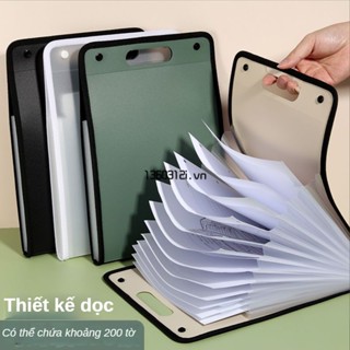 Túi đựng tài liệu nhiều ngăn A4 , kẹp tài liệu giấy A4, ,đựng tài liệu 13 ngăn bìa hồ sơ nhựa cứng văn phòng phẩm