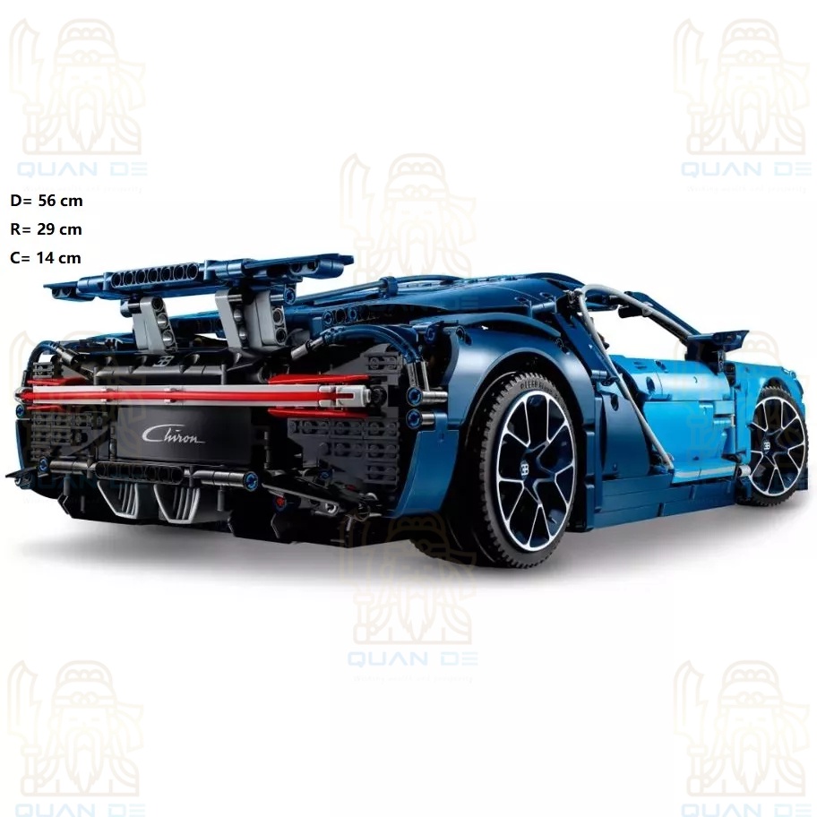 Mô Hình Siêu Xe Bugatti Chiron Tỷ Lệ 1:8 Đồ Chơi Lắp Ráp 4031pcstặng ôtô