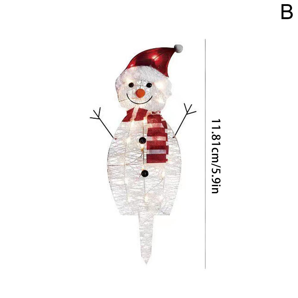 Đèn led Chiếu Sáng Hình Người Tuyết k4g6