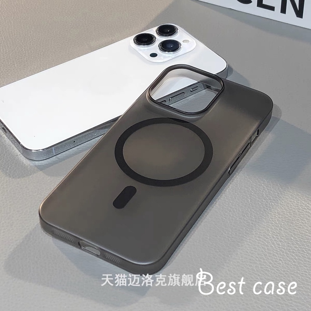 Ốp Điện Thoại Cứng Nhám Siêu Mỏng Cho iphone 12 13 14 15 pro max