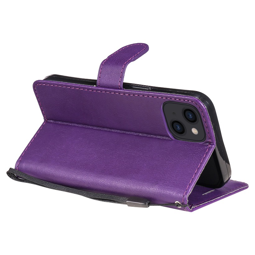 Phù Hợp Bao Da Điện Thoại Dạng Ví Màu Trơn Cho motog14 4g moto g32 g42 g54 g84 g62 Ốp