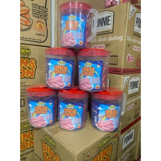 50 cây xúc xích heo cao bồi bin & bon masan 19g