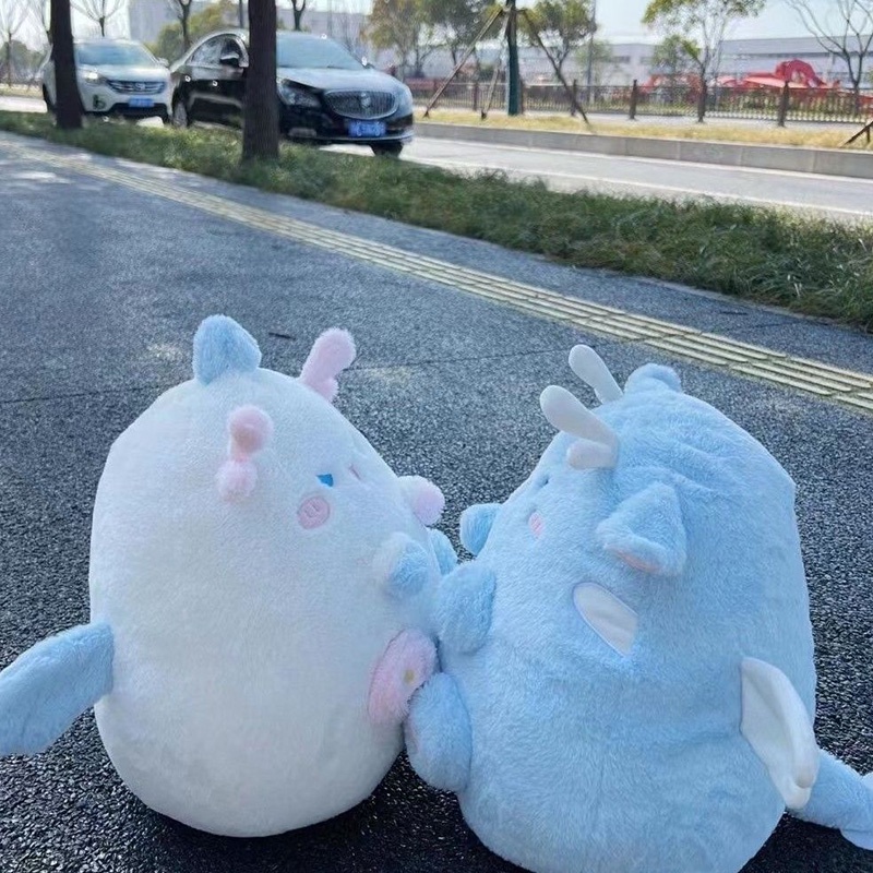 Dễ Thương Thú Nhồi Bông Hình Rồng Mập Mạp Đáng Yêu