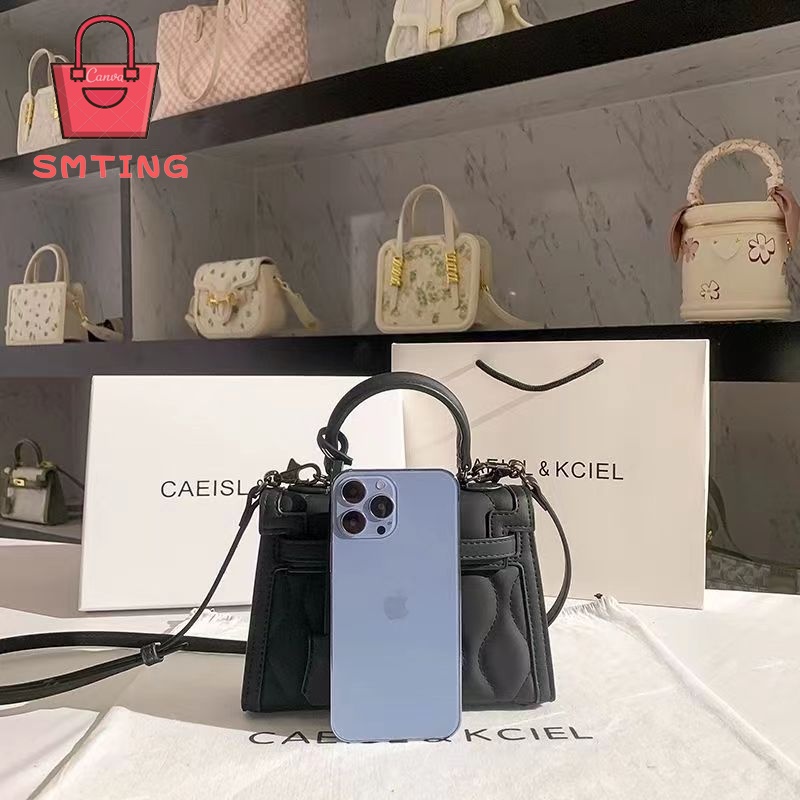 SMTING túi xách nữ túi đeo chéo 2023NEW Fashion Cute Thiết kế độc đáo Popular L91T1A0W 42Z231016