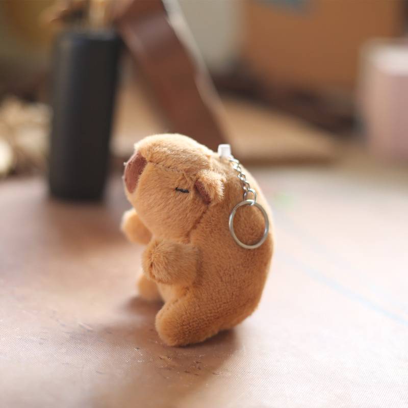 Móc Khóa Hình Rùa Nhồi Bông capybara 1 Dễ Thương Cho Bé