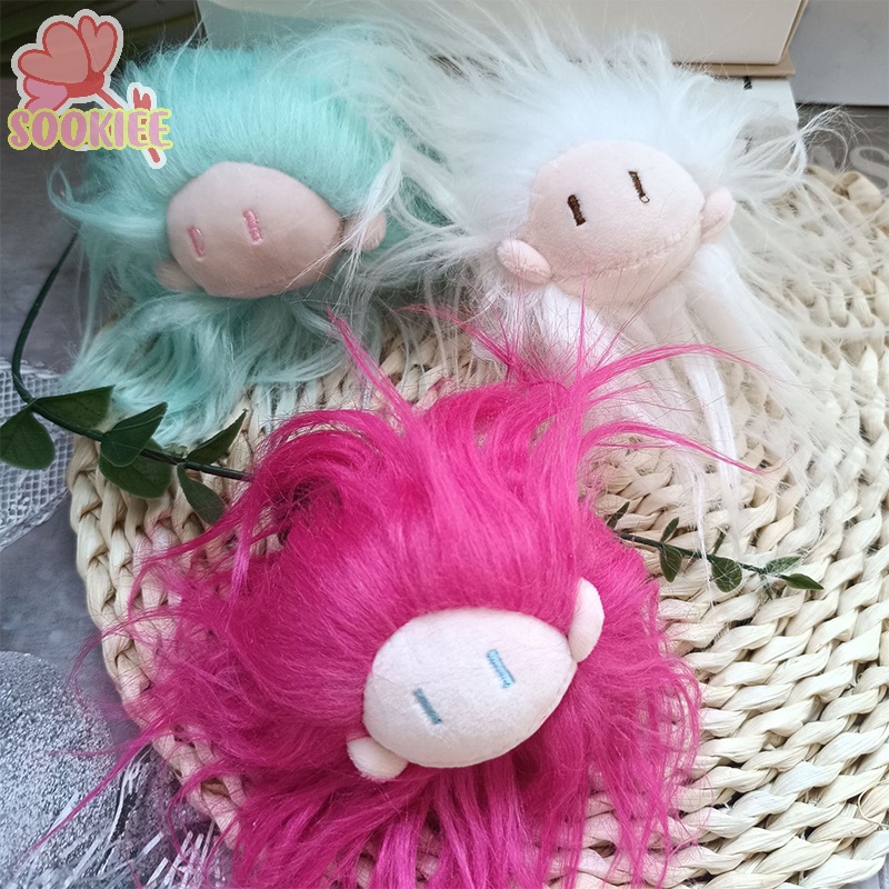 Móc khóa SayMakerLace hình búp bê hoạt hình mini dễ thương diy