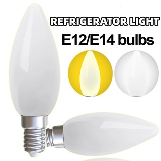 Bóng đèn led e12 / e14 ac 220v ánh sáng trắng / ấm trang trí tủ lạnh