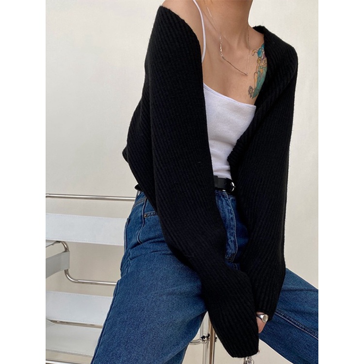 Áo Croptop Màu Trơn Tay Dài Phong Cách Thời Trang Mới 2023