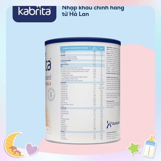[Date 2026] Sữa dê Kabrita Số 3 800g (từ 2 tuổi)
