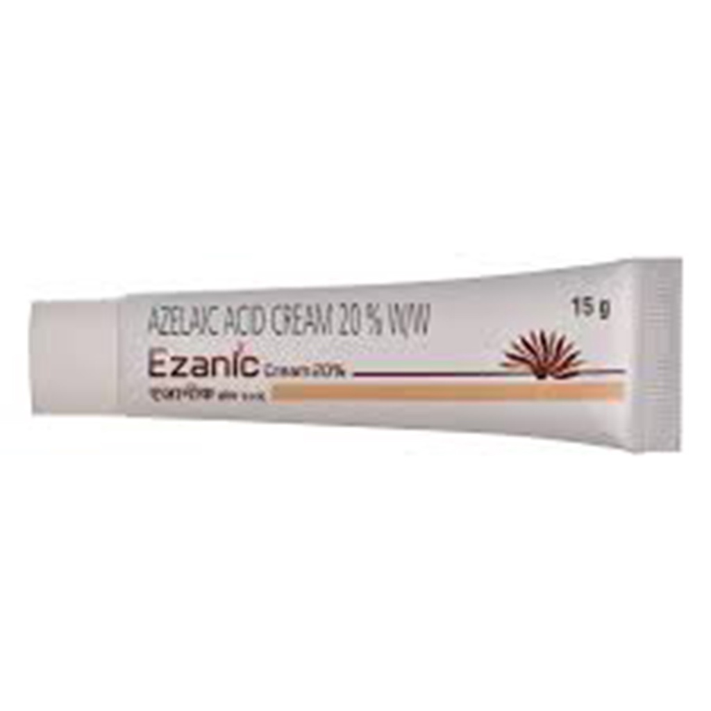 Ezanic gel 20% azelaic acid giảm thâm đỏ thâm đen sáng da, kiểm soát mụn chín hãng