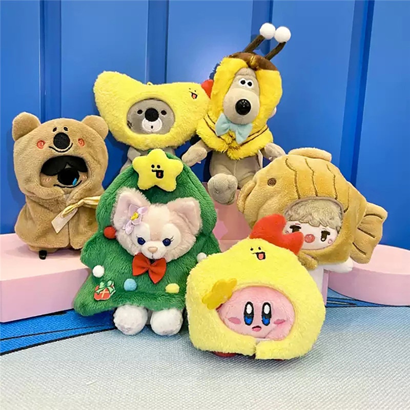 Móc Khóa Hình Gấu Koala / Thỏ / Ớt Nhồi Bông 10cm Dễ Thương