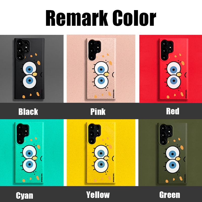 Ôp Điện Thoại Hình spongebob Cho samsung s23 ultra s23 samsung s23 + galaxy s22 ultra s22 + s22 s21 fe s21 ultra s21 + s21 Ốp