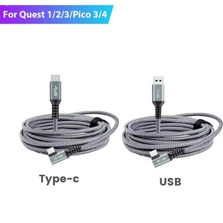 Cáp sạc / truyền dữ liệu đầu usb 3.0 type c chuyên dụng cho oculus quest 3 / 1 / quest 2 link vr