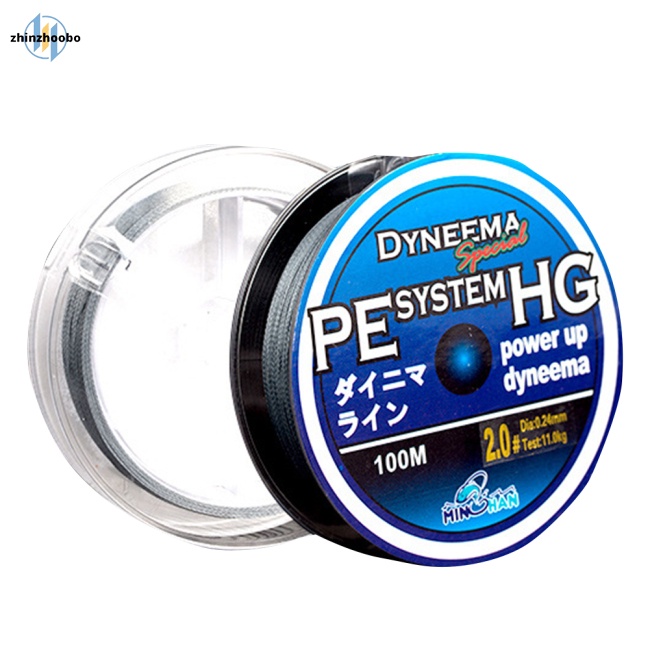 Zhin Cuộn Dây Câu Cá pe Dài 100m Chất Lượng Cao