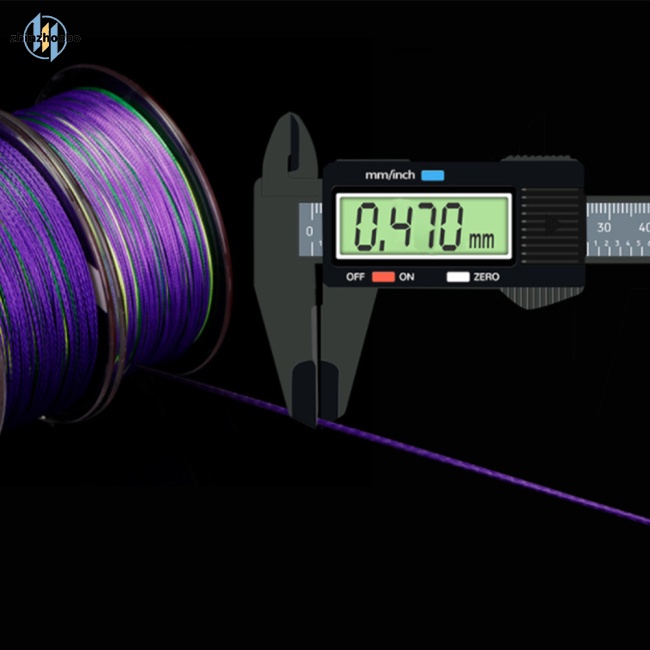 Zhin Cuộn Dây Câu Cá 4 Sợi Bện 8 Sợi Dài 100M