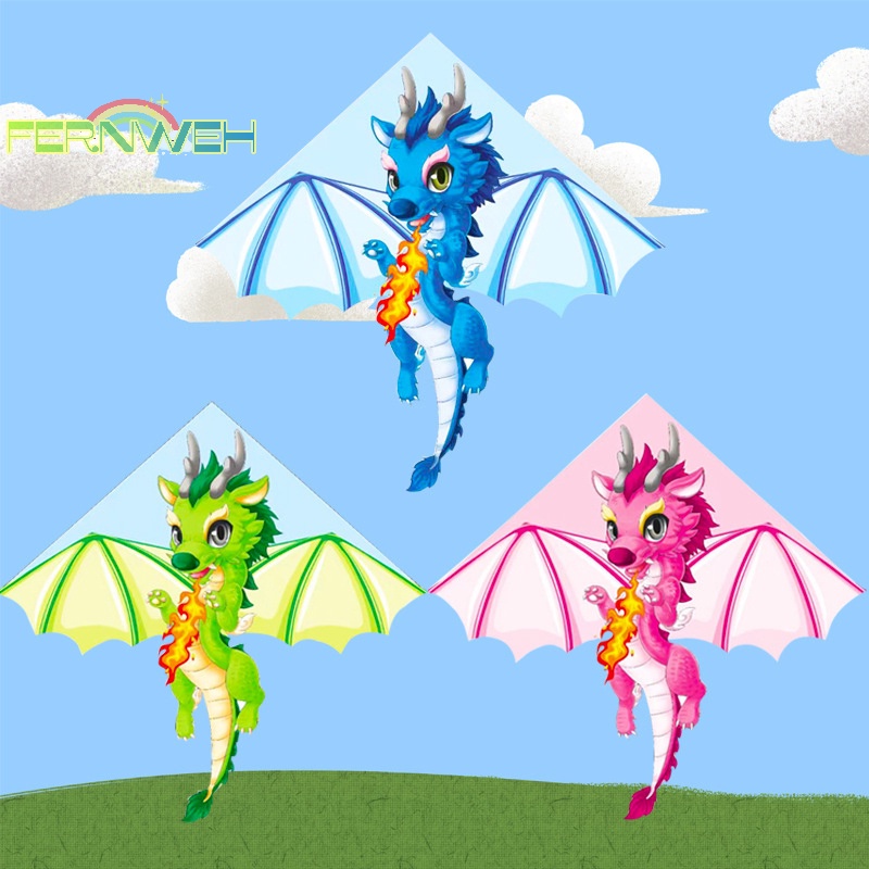 Diều Đồ Chơi 5d Hình Khủng Long Hoạt Hình Kích Thước Lớn Phong Cách Mới Giáo Dục Trẻ Em Ngoài Trời