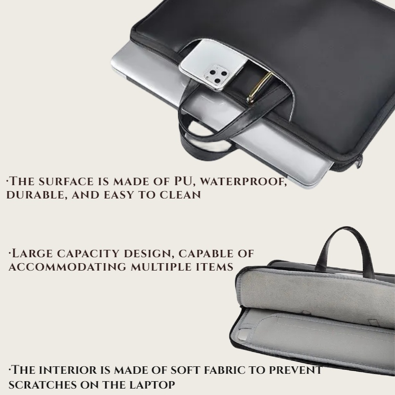 Dễ Thương Túi Đựng laptop Bằng Da pu Chống Nước Chống Sốc Họa Tiết Hoạt Hình Cho laptop 12 13.3 14.1 15 15.6 16.1inch