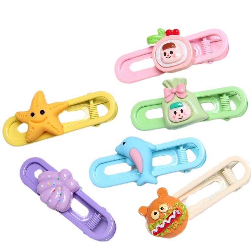 Thời Trang Kẹp Tóc Kim Loại Hình Chữ u Cao Cấp 6cm