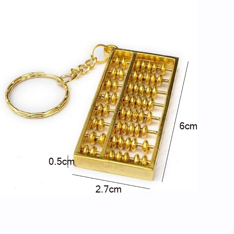 Móc Khóa Hình Máy Tính Trung Quốc Mạ Vàng Sáng Tạo