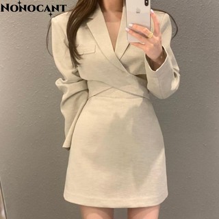 spraying áo khoác nữ blazer áo blazer nữ  cổ xưa Fashion Thoải mái Popular WCS23A0BOB 43Z231024