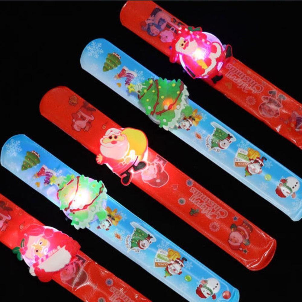 Mmluck Vòng Tay Đèn led Bằng Nhựa cotton Trang Trí Giáng Sinh