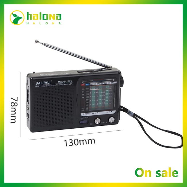 Bộ Pin radio Cầm Tay Chạy Bằng Pin Dài Được Được Chạy Bằng Sóng Tốt Nhất Cho Bão Hk9 weather Wh9 weather / am / fm / fm