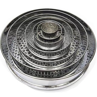 Rây lọc thức ăn bằng thép không gỉ 304 lỗ tròn 1-50mm