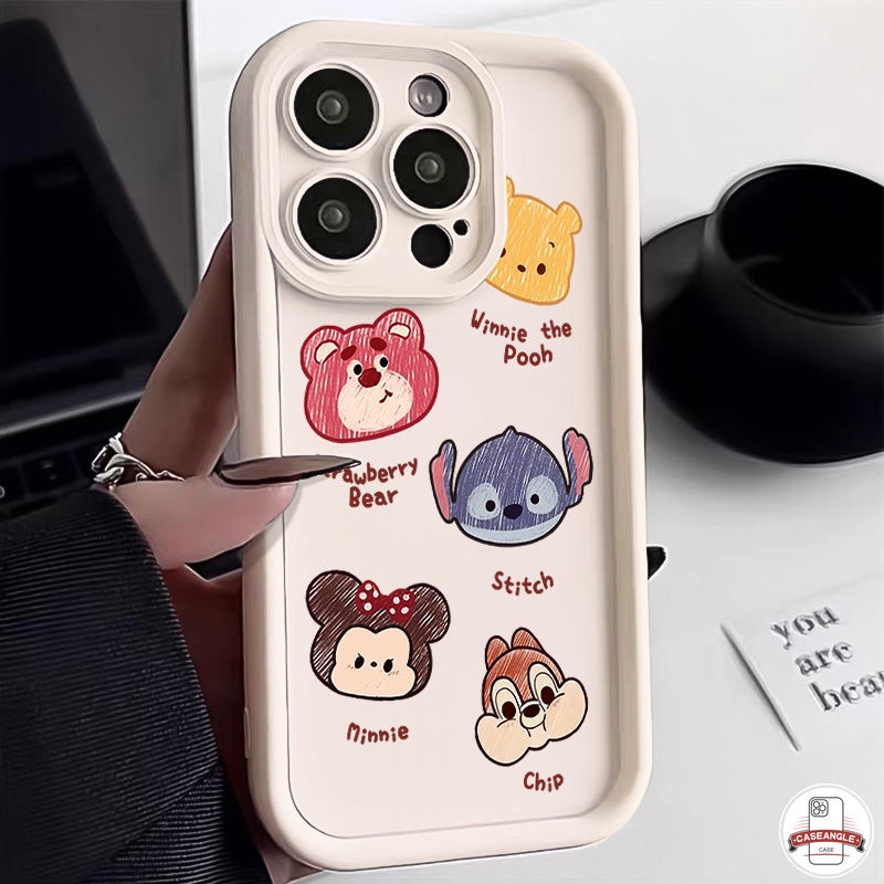 DISNEY Ốp Điện Thoại Cho vivo y35 y27 y12s y12 y22 y12i y21 y16 y20i y31 y20 v25e y36 v25 y22s y91 y17 y11 y20s y15s y50 y30 y21s y15a Y13