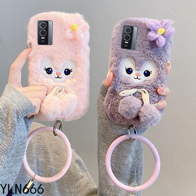 Vivo Ốp Điện Thoại Phối Lông Chống Sốc Cho Vivoy16 y36 y20 y12s y76s y15s y15a y78 y51 y02 y51 y53s y11 y17 y20i y19