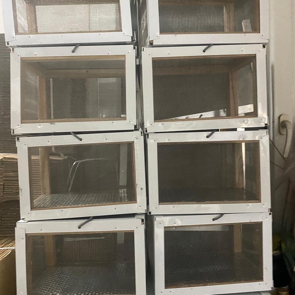 Hộp  dế -  nuôi cào x2 -  làm thức ăn cho chim cảnh