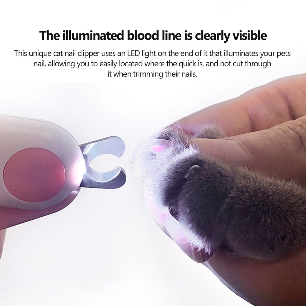 Kềm Cắt Móng Tay Có Đèn led Cho Thú Cưng