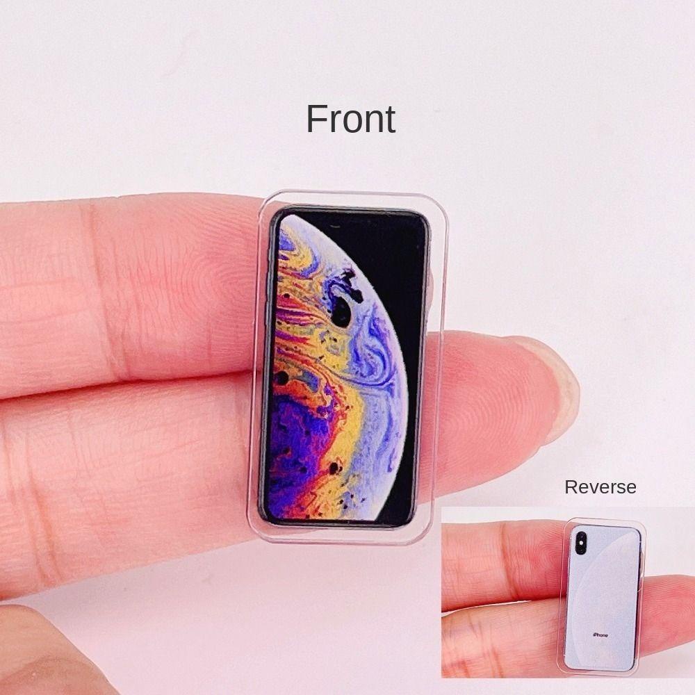 Mô Hình Điện Thoại Di Động Mini bjd 1: 12 Dễ Thương Trang Trí Nhà Búp Bê 1: 12