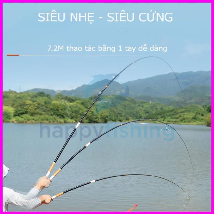 Cần Câu Carbon Siêu Nhẹ Siêu Cứng MC Phục Ma Liên Kích 6H- Bản Mới 2021 Chuyên Săn Hàng