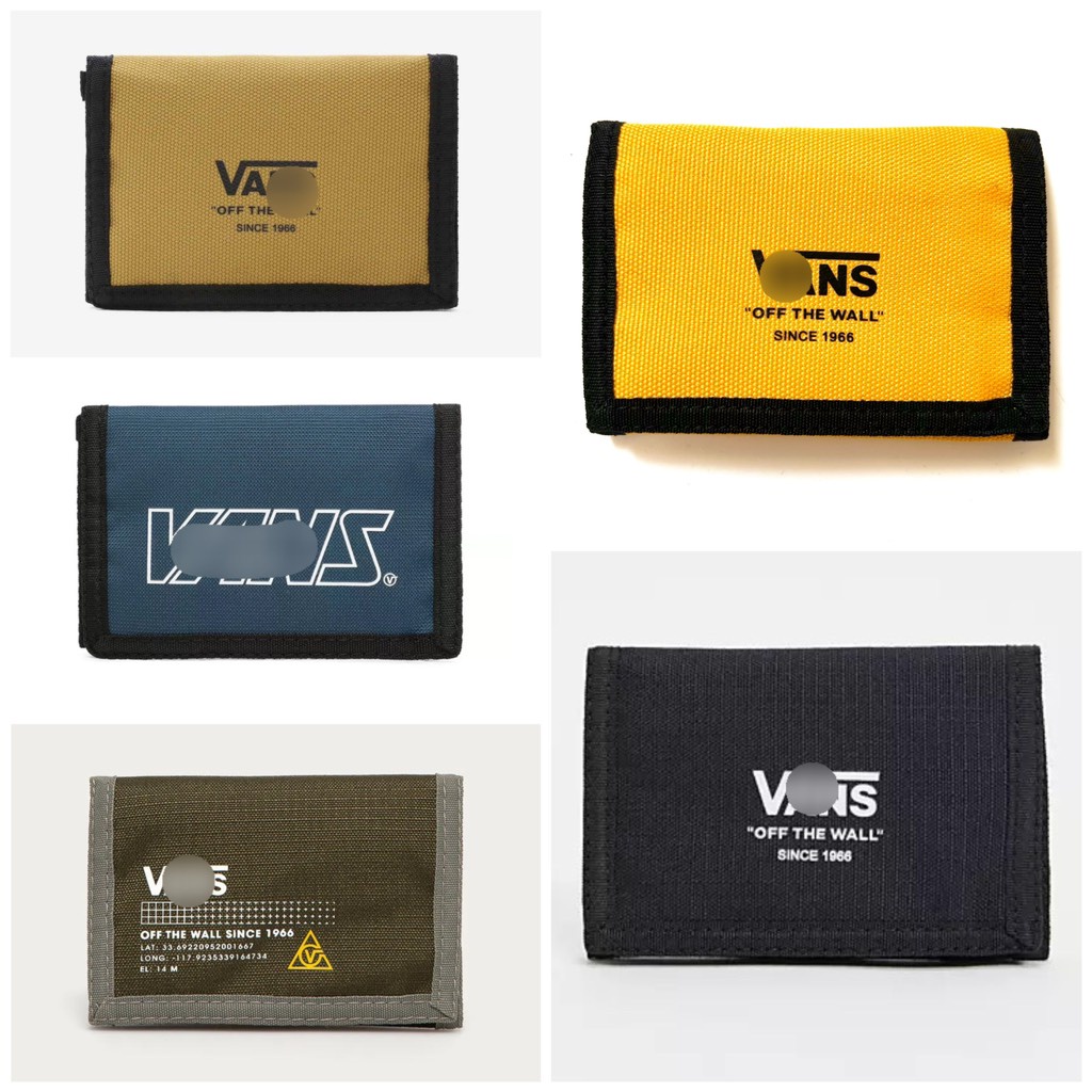 [Có sẵn] Ví Vans dán dây kéo