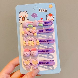 Set 5 Kẹp Tóc Dễ Thương Cho Bé Gái