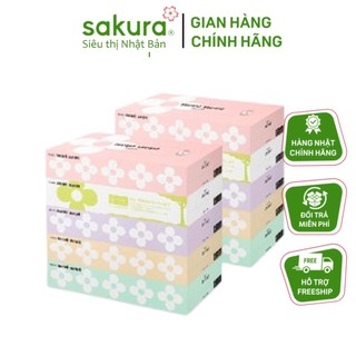 Set 5 hộp giấy ăn Nepia 150 tờ nội địa Nhật Bản