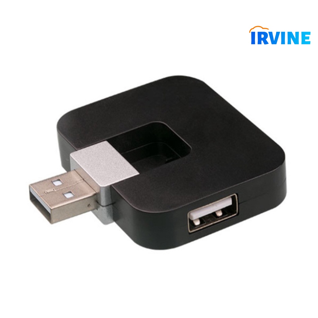Bộ Chia 4 Cổng Usb usd2.0 Cho Xe Hơi / laptop / pc