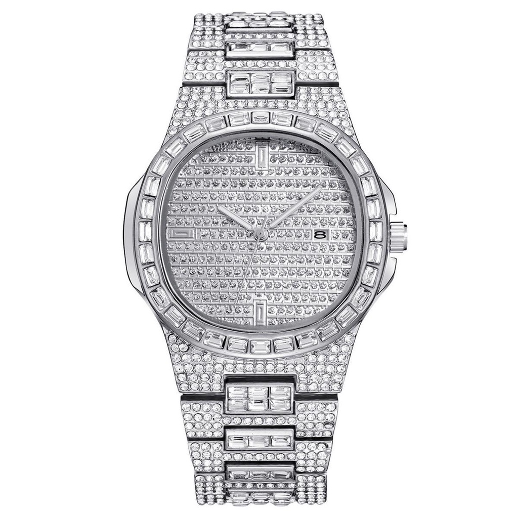 Đồng hồ pintime viền đá basic - PT03