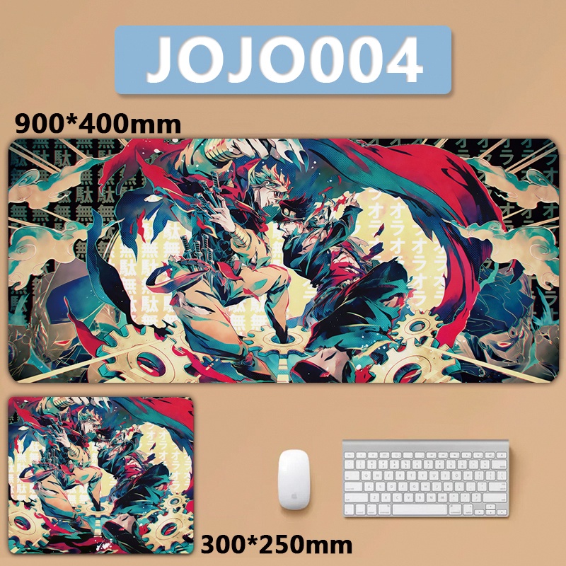 Miếng Lót Chuột Và Bàn Phím Cỡ Lớn In Hình jojo 'S bizarre adventure dio kujo jotaroxxl
