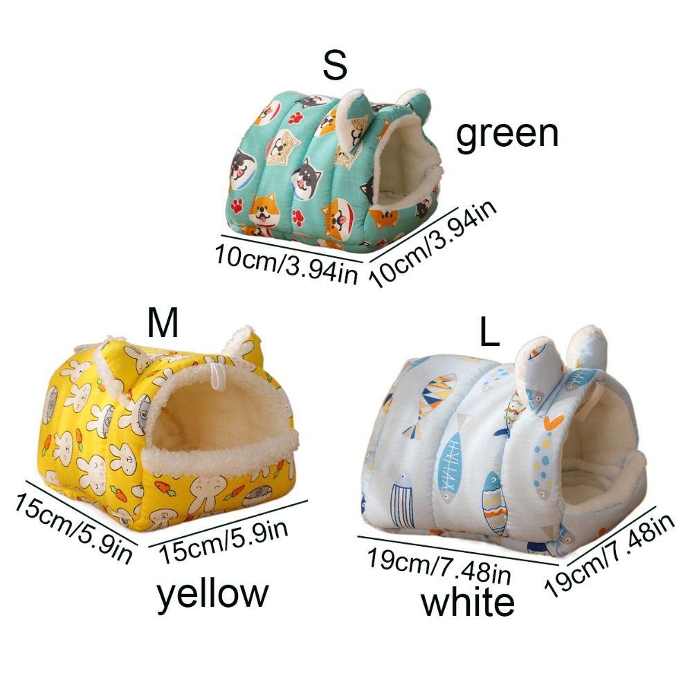 Giovanni Giường Ngủ cotton Mềm Mại Ấm Áp Thoải Mái Cho hamster / Thỏ / Cá / Chó guinea / Nhím