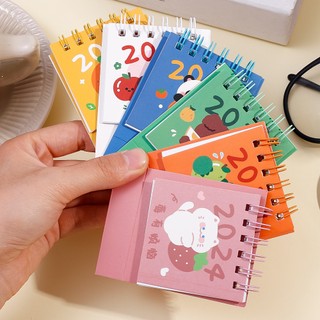 Lịch Để Bàn mini 2024 Kiểu Dáng Đơn Giản Dễ Thương