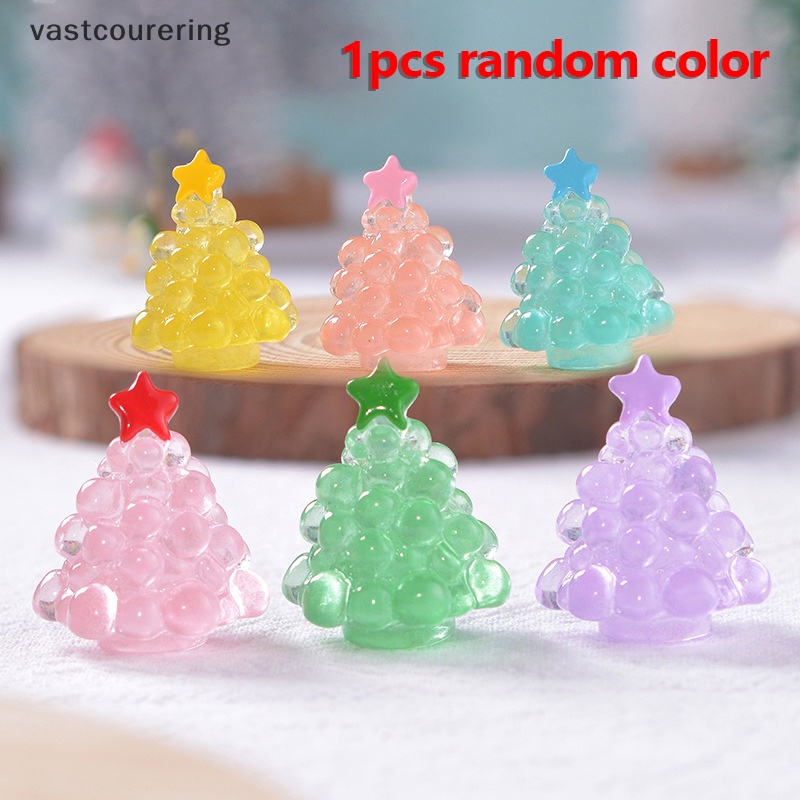 Bình Hoa mini Phát Sáng Dùng Trang Trí Cây Thông Giáng Sinh Độc Đáo