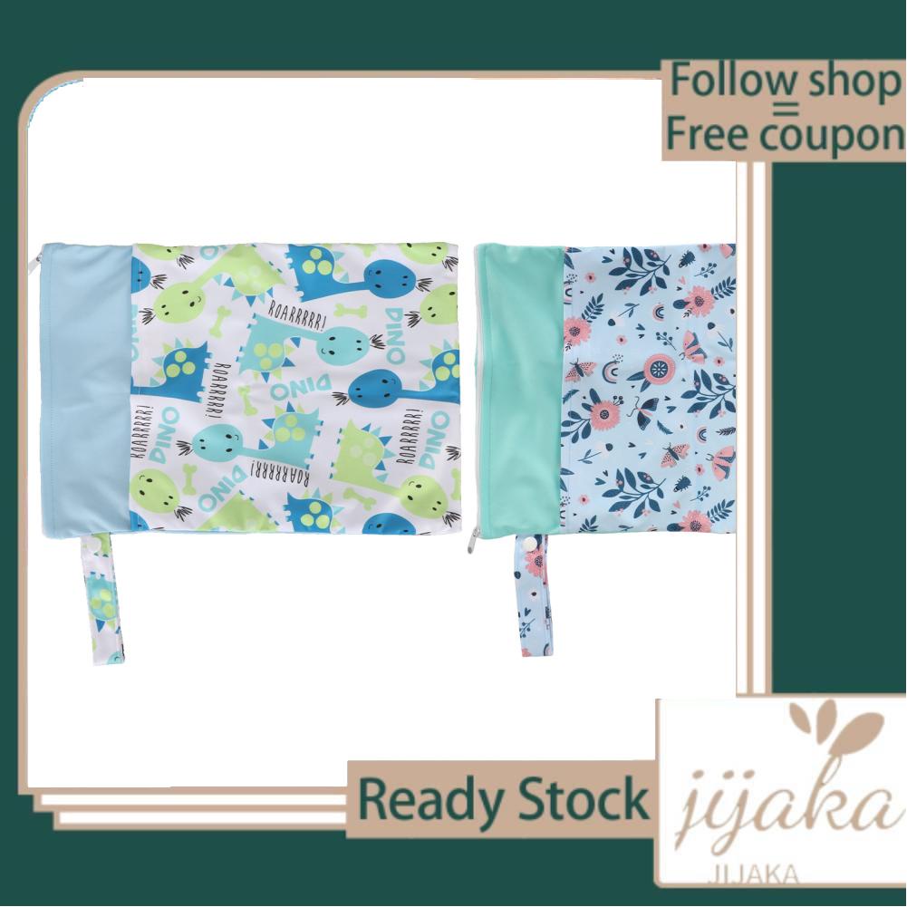 Jijaka Wet Dry Bag  Detachable Washable Cloth  for Baby Clothes