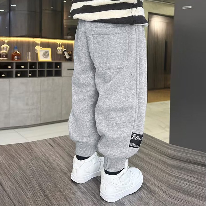 Michley Quần Thể Thao Chất Liệu Nhung Dày Dặn Thời Trang Thu Đông Cho Bé Trai